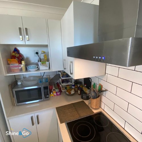 Compact kitchen cleaned by Shine&Go NZ